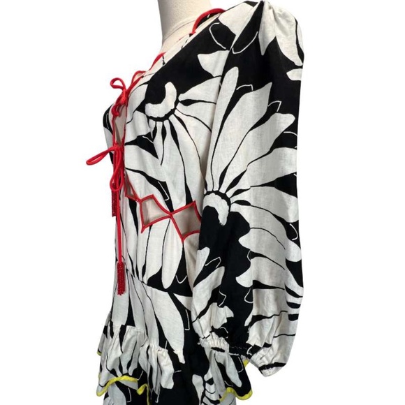 FARM Rio Cutout Tiered Maxi Dress (S) - Picture 10 of 15